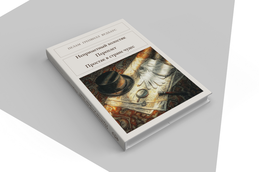 Книга &laquo;Неприметный холостяк. Переплет. Простак в стране чудес, Тверда палітурка, російською&raquo; &mdash; обложка