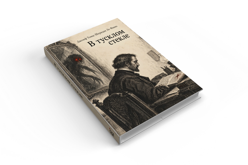 Книга &laquo;Крізь тьмяне скло&raquo; &mdash; обкладинка