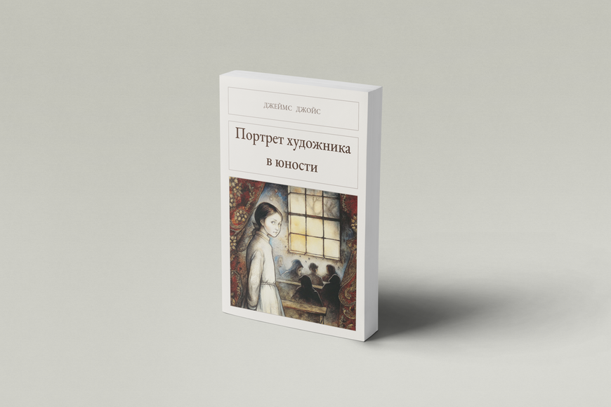 Книга &laquo;Портрет художника в юности, М'яка обкладинка, російською&raquo; &mdash; обложка