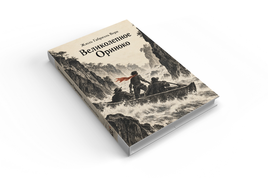 Книга &laquo;Великолепное Ориноко&raquo; &mdash; обложка