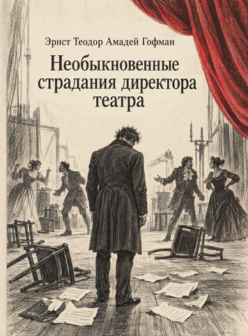 Книга &laquo;Незвичайні страждання директора театру&raquo; &mdash; обкладинка