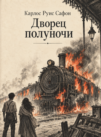 Книга &laquo;Опівнічний палац&raquo; &mdash; обкладинка