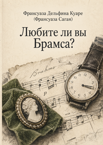 Книга &laquo;Любите ли вы Брамса?&raquo; &mdash; обложка