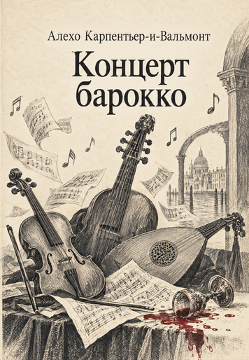 Книга &laquo;Концерт бароко&raquo; &mdash; обкладинка