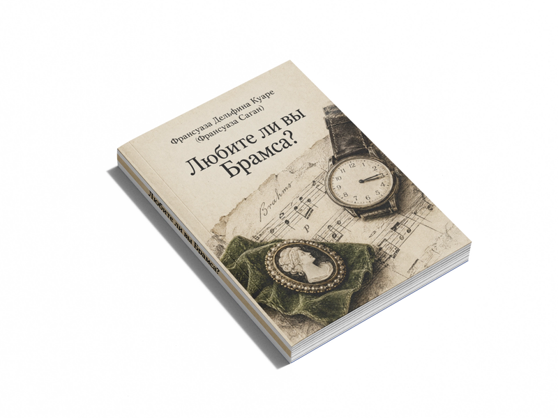 Книга &laquo;Любите ли вы Брамса?&raquo; &mdash; обложка