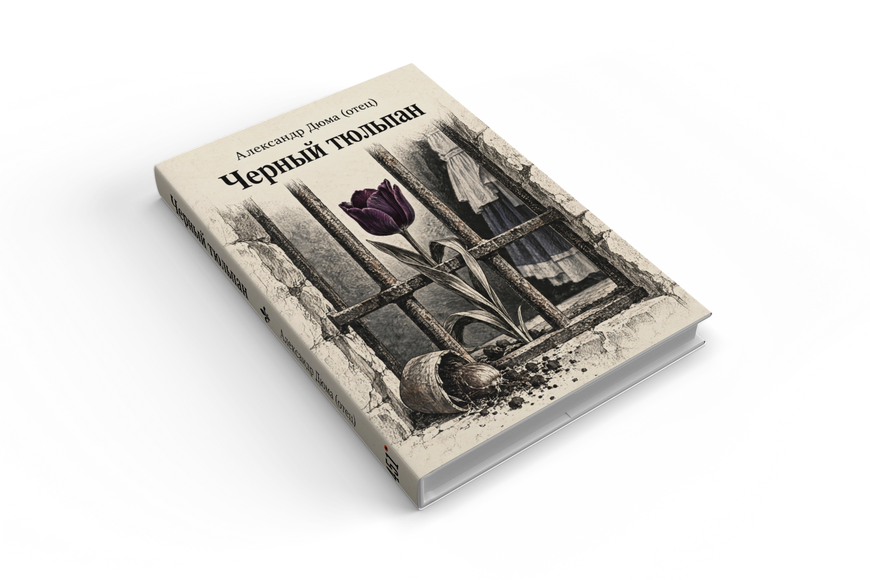 Книга &laquo;Чорний тюльпан&raquo; &mdash; обкладинка
