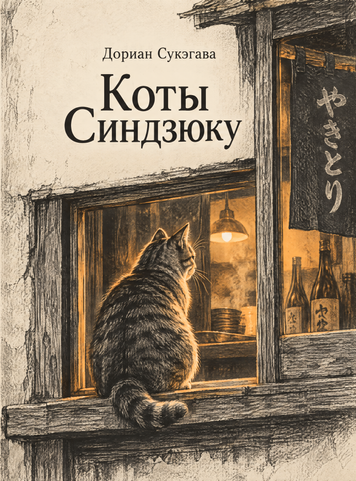 Книга &laquo;Коты Синдзюку&raquo; &mdash; обложка