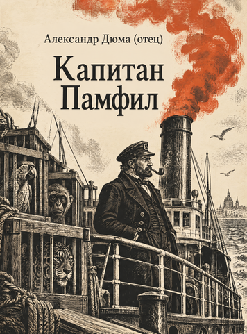 Книга &laquo;Капітан Памфіл&raquo; &mdash; обкладинка