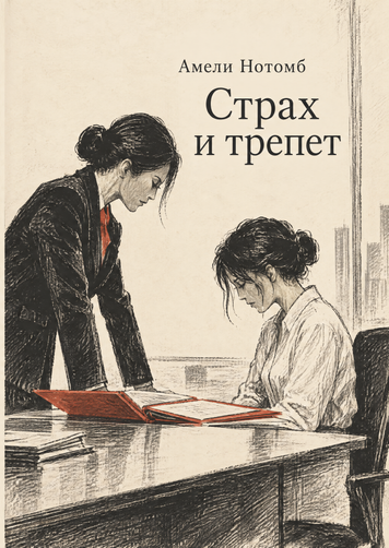 Книга &laquo;Страх і трепет&raquo; &mdash; обкладинка