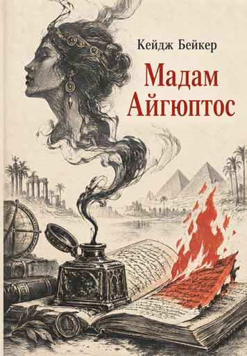 Книга &laquo;Мадам Айгюптос&raquo; &mdash; обложка