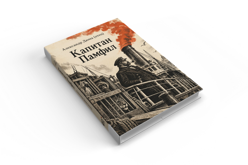 Книга &laquo;Капитан Памфил&raquo; &mdash; обложка