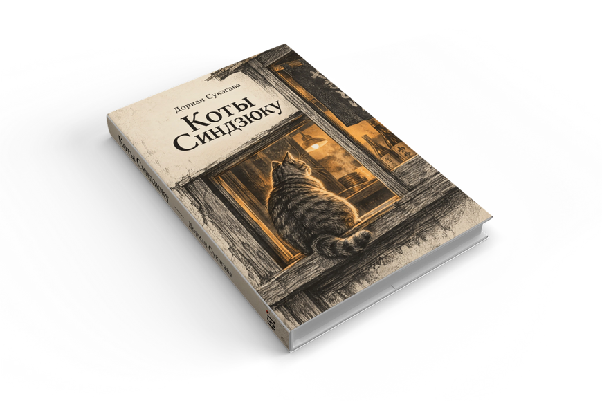 Книга &laquo;Коти Сіндзюку&raquo; &mdash; обкладинка
