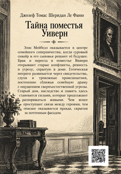 Книга &laquo;Таємниця маєтку Віверн&raquo; &mdash; обкладинка