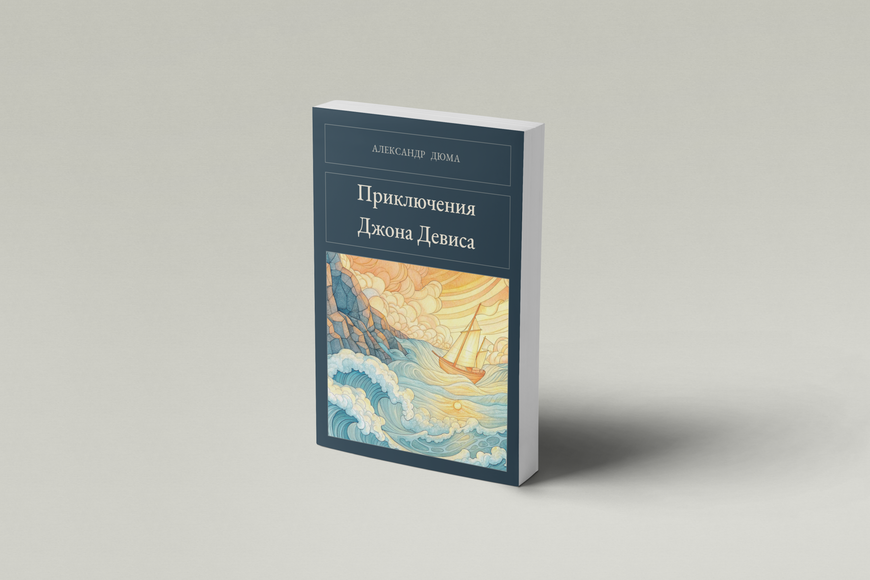 Книга &laquo;Приключения Джона Девиса, М'яка обкладинка, російською&raquo; &mdash; обложка