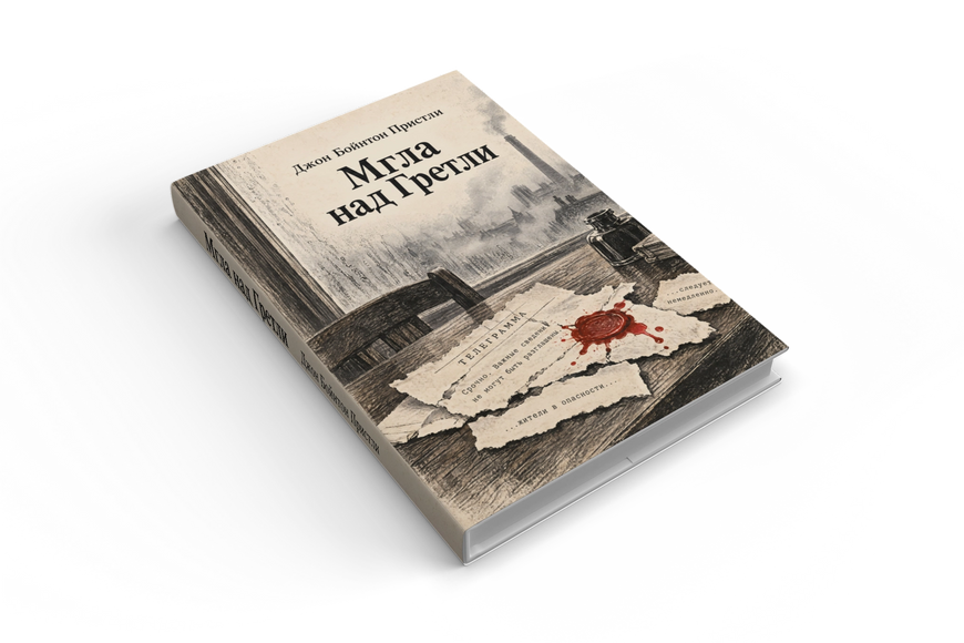 Книга &laquo;Імла над Ґретлі&raquo; &mdash; обкладинка