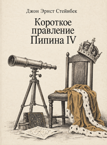 Книга &laquo;Коротке правління Піпіна IV&raquo; &mdash; обкладинка