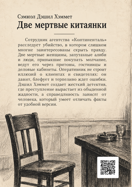Книга &laquo;Дві мертві китаянки&raquo; &mdash; обкладинка