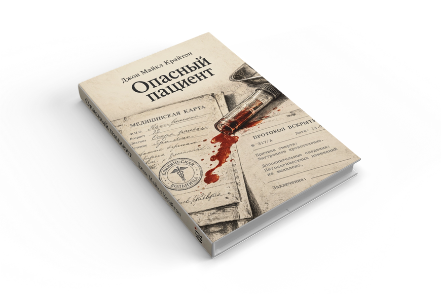 Книга &laquo;Опасный пациент&raquo; &mdash; обложка