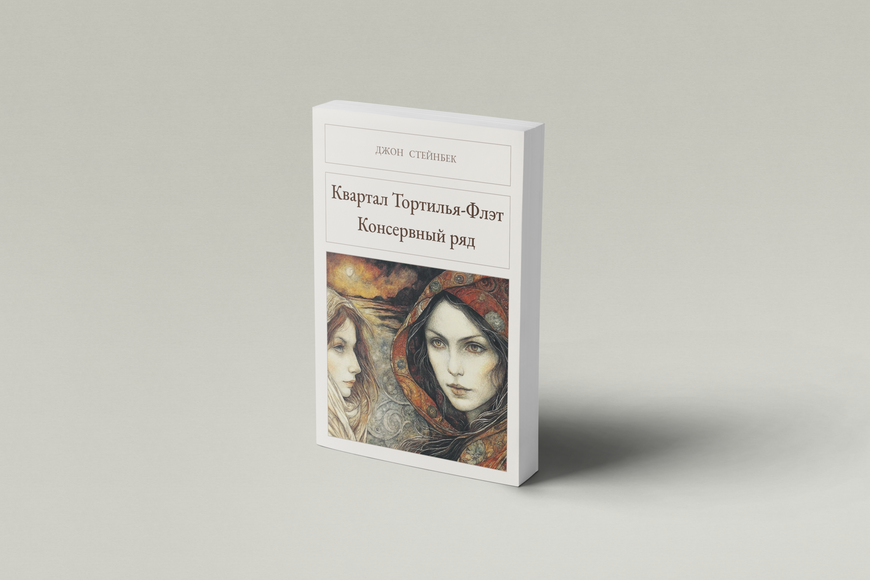 Книга &laquo;Квартал Тортилья-Флэт. Консервный ряд (сборник), М'яка обкладинка, російською&raquo; &mdash; обложка