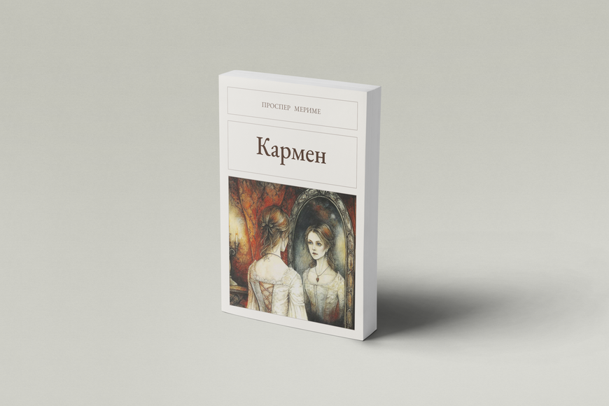 Книга &laquo;Кармен (новеллы), М'яка обкладинка, російською&raquo; &mdash; обложка