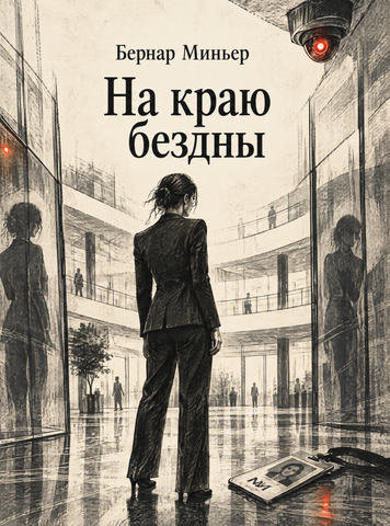Книга &laquo;На краю прірви&raquo; &mdash; обкладинка