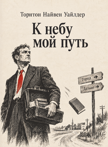 Книга &laquo;К небу мой путь&raquo; &mdash; обложка