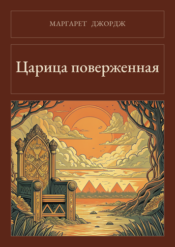 Книга &laquo;Царица поверженная, Тверда палітурка, російською&raquo; &mdash; обложка