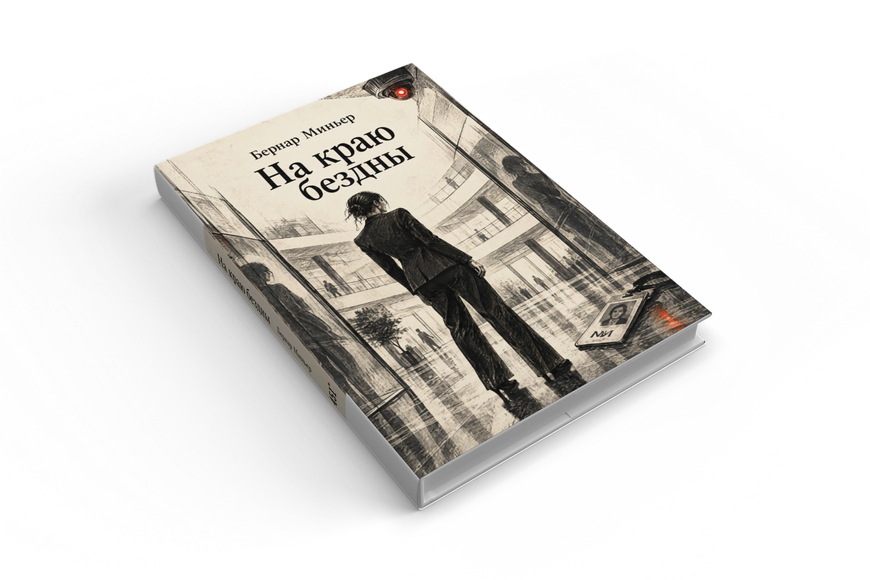 Книга &laquo;На краю прірви&raquo; &mdash; обкладинка
