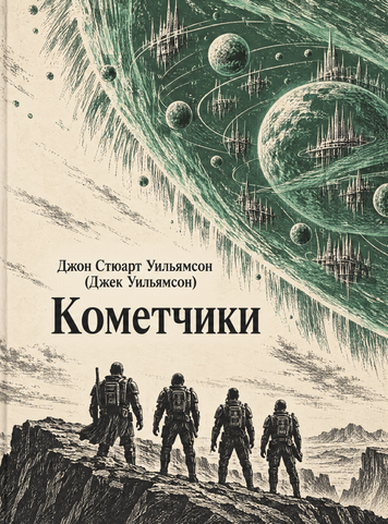 Книга &laquo;Кометчики&raquo; &mdash; обложка