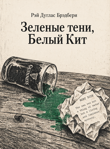 Книга &laquo;Зеленые тени, Белый Кит&raquo; &mdash; обложка