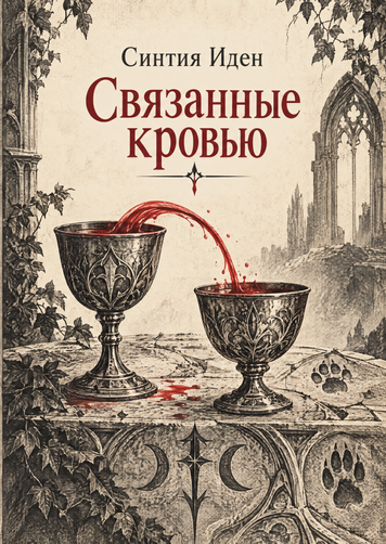 Книга &laquo;Связанные кровью&raquo; &mdash; обложка