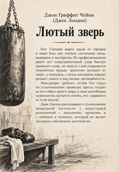 Книга &laquo;Лютий звір&raquo; &mdash; обкладинка