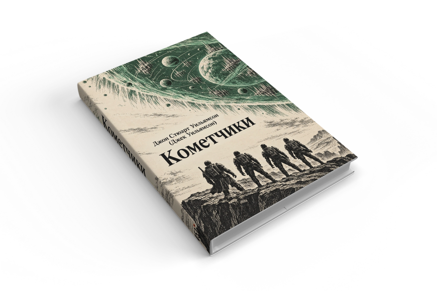 Книга &laquo;Кометчики&raquo; &mdash; обложка
