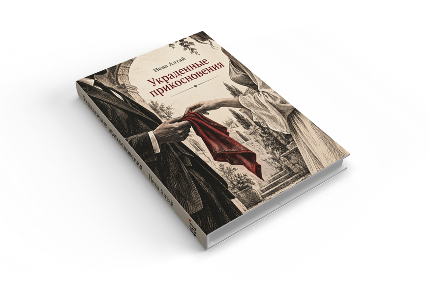 Книга &laquo;Вкрадені дотики&raquo; &mdash; обкладинка