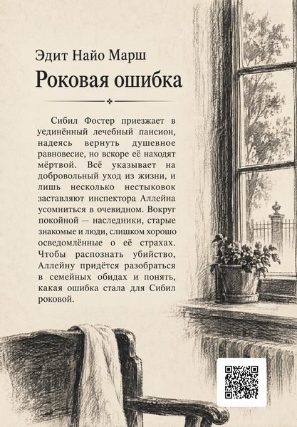 Книга &laquo;Фатальна помилка&raquo; &mdash; обкладинка