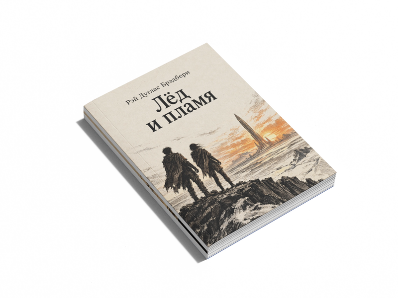 Книга &laquo;Крига і полум&rsquo;я&raquo; &mdash; обкладинка