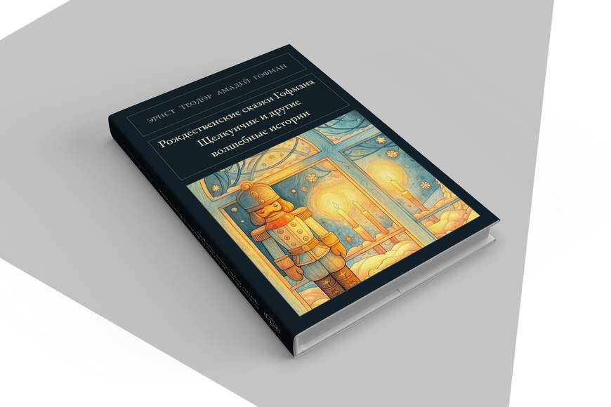 Книга &laquo;Рождественские сказки Гофмана. Щелкунчик и другие волшебные истории, Тверда палітурка, російською&raquo; &mdash; обложка