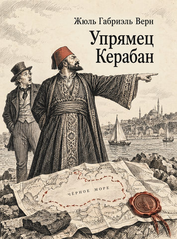 Книга &laquo;Упрямец Керабан&raquo; &mdash; обложка