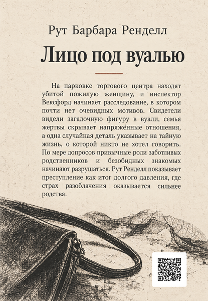 Книга &laquo;Лицо под вуалью&raquo; &mdash; обложка
