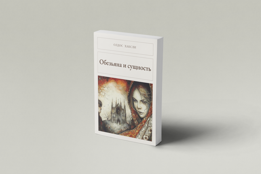 Книга &laquo;Мавпа і сутність, М'яка обкладинка, російською&raquo; &mdash; обкладинка