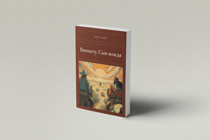 Книга &laquo;Віннету. Син вождя, М'яка обкладинка, російською&raquo; &mdash; обкладинка