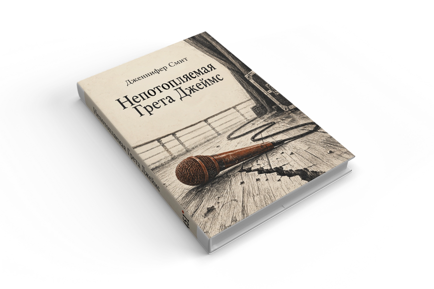 Книга &laquo;Непотоплювана Ґрета Джеймс&raquo; &mdash; обкладинка