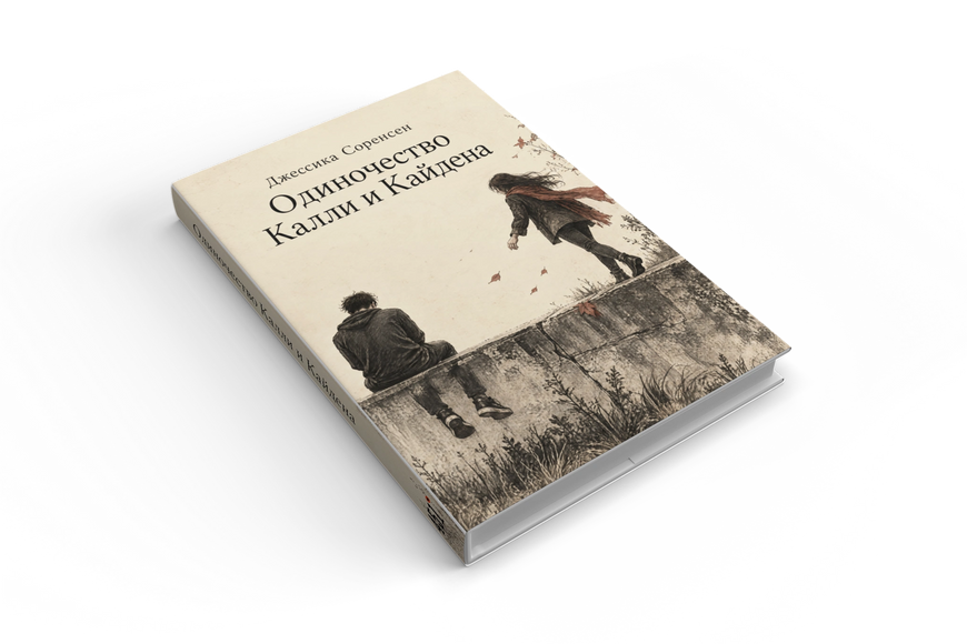 Книга &laquo;Самотність Каллі й Кейдена&raquo; &mdash; обкладинка