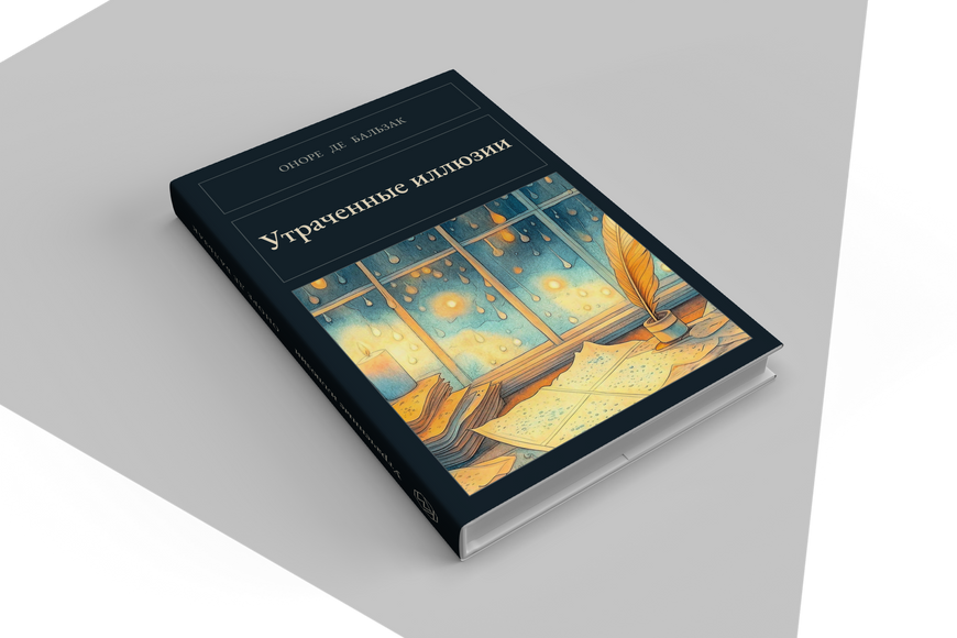 Книга &laquo;Утраченные иллюзии, Тверда палітурка, російською&raquo; &mdash; обложка