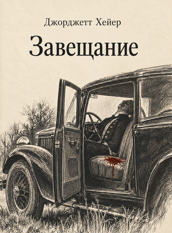 Книга &laquo;Завещание&raquo; &mdash; обложка