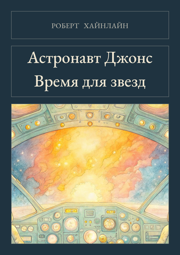 Книга &laquo;Астронавт Джонс. Час для зірок, М'яка обкладинка, російською&raquo; &mdash; обкладинка