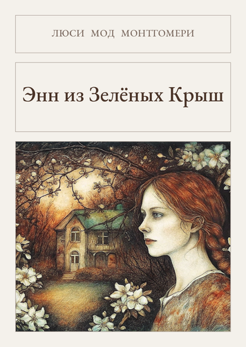 Книга &laquo;Энн из Зелёных Крыш, М'яка обкладинка, російською&raquo; &mdash; обложка