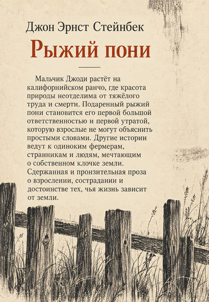 Книга &laquo;Рудий поні&raquo; &mdash; обкладинка