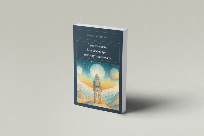 Книга &laquo;Туннель в небе. Есть скафандр &mdash; готов путешествовать, М'яка обкладинка, російською&raquo; &mdash; обложка