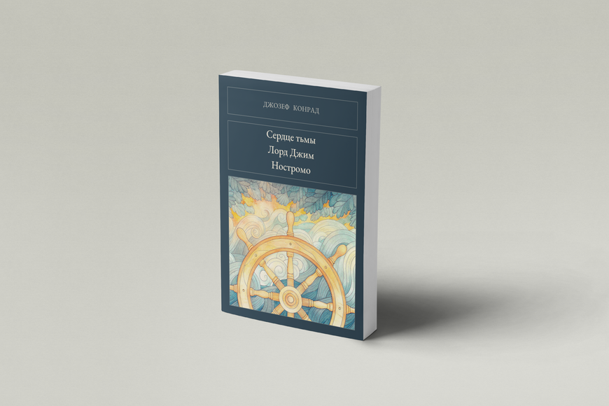 Книга &laquo;Сердце тьмы. Лорд Джим. Ностромо, М'яка обкладинка, російською&raquo; &mdash; обложка